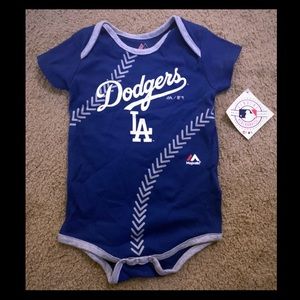 Nwt dodgers onsie 24 month